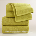 lime green bath towels